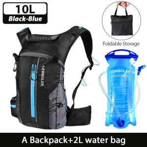NEWBOLER 10L Outdoor Water Repellent Sports Bag Cycling Hydration Backpack Travel Hiking Climbing MTB Road Bicycle Backpack