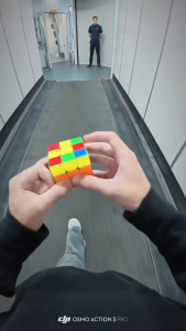 Magic Cube 3x3 Carbon Fiber Super Smooth Fast Speed Puzzle Educational Toys for Kids and Adults