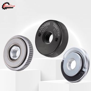 M10 M14 5/8-11 Angle Grinder Flange Nut Inner Outer Quick Release Locking Nut Replace For Bosch Metabo Milwaukee Makita Dewalt