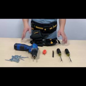 TOUGHBUILT Electric Drill Tool Waist Bag Multifunctional Tool Storage Bag Electrician Specific Tool Kit TB-CT-20-S/L/LX
