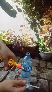 KEPALA POMPA BOTOL SEMPROTAN AIR TANAMAN JET SPRAY MANDI BURUNG HEAD SPRAYER BOTOL