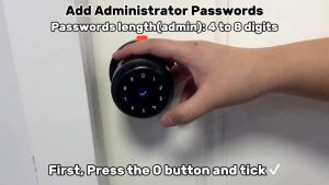 ล็อคทรงกลม Artlife อัจฉริยะ แบบอิเล็กทรอนิกส์ ไร้กุญแจ กลอนประตูภายใน ดีไซน์ทันสมัย NU0024