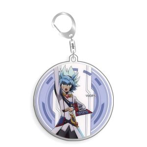 Bandai | For Yu Gi Oh Yugi Mutou Baby Dragon Mad Sword Beast Dark Magician Girl Acrylic Selfmade Cartoon Anime Keychain Pendant Toy Gift