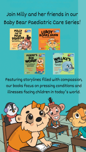 [SG STOCK] WS E - The Baby Bear Paediatric Care Series (Full Set 1) (4 Books) Children Book Age 3-12