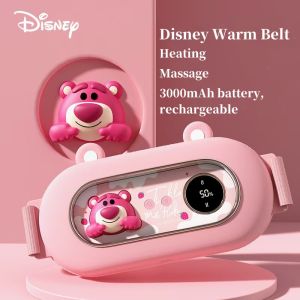 Disney Massage Warm Palace Belt Menstrual Waist Belt Heating Pad Period Warm Palace Massage Women Pain Relief Belt Electric Heating Waist Belt menstrual heat pad 暖宝宝腰带月经腰带姨妈神器暖宫腰带