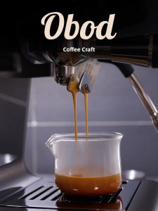 Large Fair Glass Coffee Cup with Scale Extraction Measurement Cup Hand Pouring Concentrated Cup Liquid Catching Cup Ounce Cup