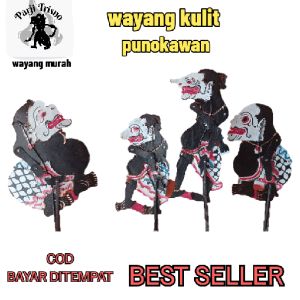 wayang kulit punokawan mini 30cm