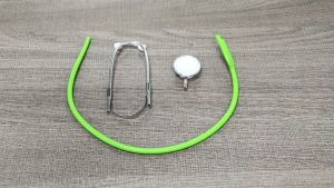 Suolaer Double Head Stethoscope Professional Cardiology Stethoscope Doctor Medical Equipment Student Vet Nurse Devices Accessorie Kit