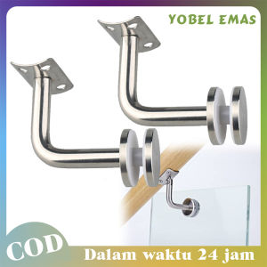 Handrail Connector Bracket Glass Clamp Banister Konektor Hand Railing Glass Bracket Handrail Untuk Tangga