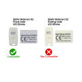 Garage Remote Control Clone for SEAV TXS1 TXS2 TXS3 TXS4 TXS6 BE HAPPY S1 S3 SMART S2 8 Dips Fixed Code 433MHz Universal. 