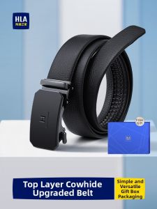 HLA | Fashion Automatic Buckle Men Leather Belt
