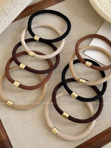 Elegant Simple High Elasticity Hair Ties for Women Non-Damaging Durable Hair Bands Sweet Style Sweetheart Hair Accessories