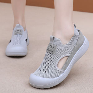 IELGY Womens Soft-soled Footshoes Breathable One-Foot Slip-on