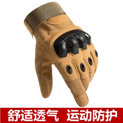 Tactical Gloves Half Finger Unisex Outdoor Cycling Anti-slip Wear-resistant Warm Windproof Soft Shell Gloves for Winter
