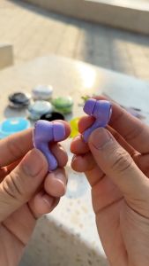 Tai nghe Bluetooth 5.3 không dây - Tai nghe nhét tai Ultrapods KY10 âm thanh rõ ràng điều khiển cảm ứng trên tai - Bảo hành Lỗi 1 Đổi 1