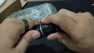 PENGIRIMAN CEPAT TaffLED Senter LED USB Recharge XHP50 with 18650 Battery & EU Adaptor JHS522X / senter terang jarak jauh led zoom 9000 lumens tahan lama 24 jam buat berburu malam camping jombo cas anti air super besar baterai