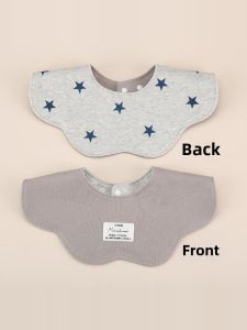 100% Cotton Double-sided Baby Bib