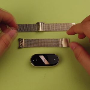 mijobs | Strap for Mi Band 11 10 9 8 Wristband For Mi Band 10 Watch Band for Mi Band 9 Milanese Strap for Mi Band 8 Stainless Steel