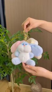 Gantungan Kunci Karakter Kelinci Lucu Keychain Aksesoris Tas Gantungan Boneka Besar