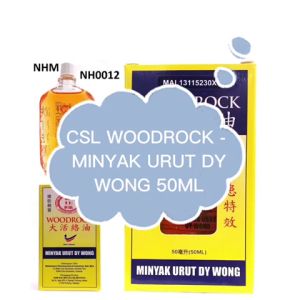 CSL WOODROCK-MINYAK URUT DY WONG 50ML EXP: 6/2028