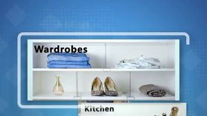 Partition boards for wardrobes transparent dividers for vertical closet partitions layered shelves cabinets - the ultimate clothes organizing tool