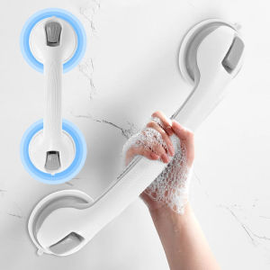1/2Pcs Showers Grab Bars Free Punch Bathroom Handle Anti Slip Safety Suction Cups Bathtub Grab Bar For Elderly Children Support