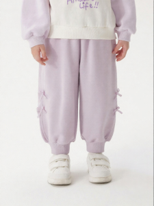 Marc&Janie | Sweet Bow Design Bell Bottom Sports Pants