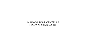 SKIN1004 Madagascar Centella Light Cleansing Oil 200ml (Cruelty-Free)