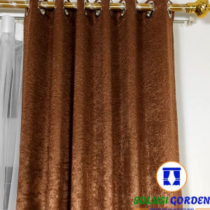 Gorden Blackout Polos Mewah Kain Tebal Premium Quality Embosh 90% Halau Cahaya