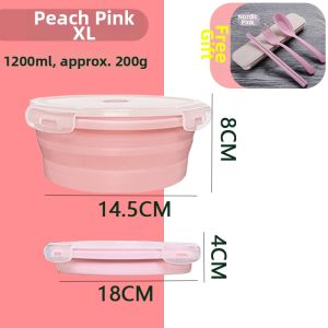 Food Grade Silicone Collapsible Bowl High Temperature Resistant Outdoor Picnic Travel Noodle Bowl
