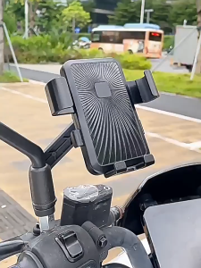Metal Motor Phone Holder Super Strong Motorcycle Motorbike Bike Bicycle Motor Mount Adjustable Motor Phone Stand