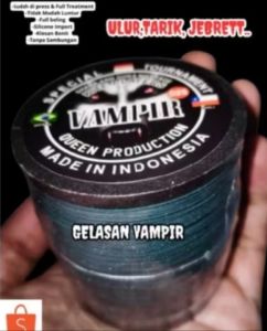 gelasan vampir 0.22 spesial fighter 1299 yard asli original