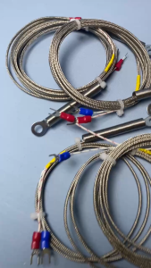 Dây cảm biến loại K - Đầu cốt lỗ 6mm - Dây dò nhiệt K - Can K- Dây bù nhiệt độ K
