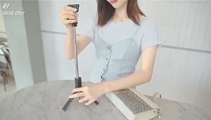 Tongsis Tripod Bluetooth 4in1 Selfie Stick Remote Action Cam macaron R1