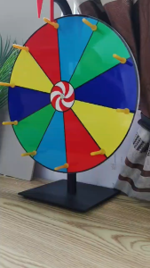 Party raffle wheel Lucky wheel of fortune Party raffle wheel