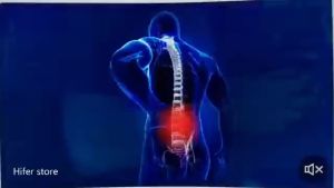 Inflatable Lumbar Support Belt with 6 Stays Anti-skid Double Pull Decompression for Lower Back Pain Herniated Disc