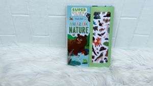 Amazing Nature Super Stickers Book (Re-usable Anywhere)