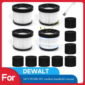 DCV5011H Replacement Filters For DEWALT/Makita/Milwaukee Cordless Handheld Vacuum Cleaner Washable Filter