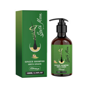 【ซื้อ 1 แถม 1】South Moon แชมพูขิงบำรุงหนังศีรษะทำความสะอาดล้ำลึกซ่อมแซมผมเสียเร่งการงอก100มล