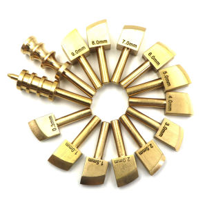 Leather Pressing Machine Brass Electric Heating Edge Trimming Iron Handmade Leather Craft Tools DIY Adjustable Temperature