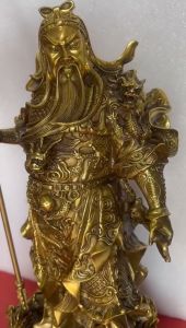 利宝 关公 关帝 铜关公 九龙关帝 九龙关公 铜关帝 22寸九龙铜关帝 神像 (下单前请先询问货存）Leepoh cooper guan di 关公铜像 关公铜像九龙 - Lazada