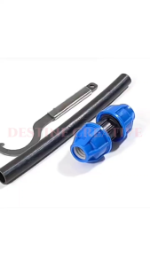 Multi-Size PE/PVC Pipe Compression Fittings 20/25/32mm (1/2 3/4 1) Quick Connector Adapters