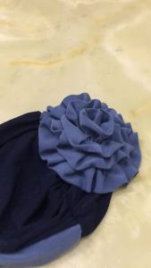 H133 Forehead Two Colors Turban Hijab Stretch Inner Hijabs Full Cover Caps Ready to Wear Women Head Scarf Under Hijab Bo