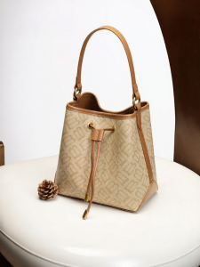 Belle | Monogram Large Capacity Shoulder Crossbody Handbag