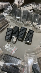 Karet Step Virago Silver Yamaha Universal Semua Motor Depan Belakang