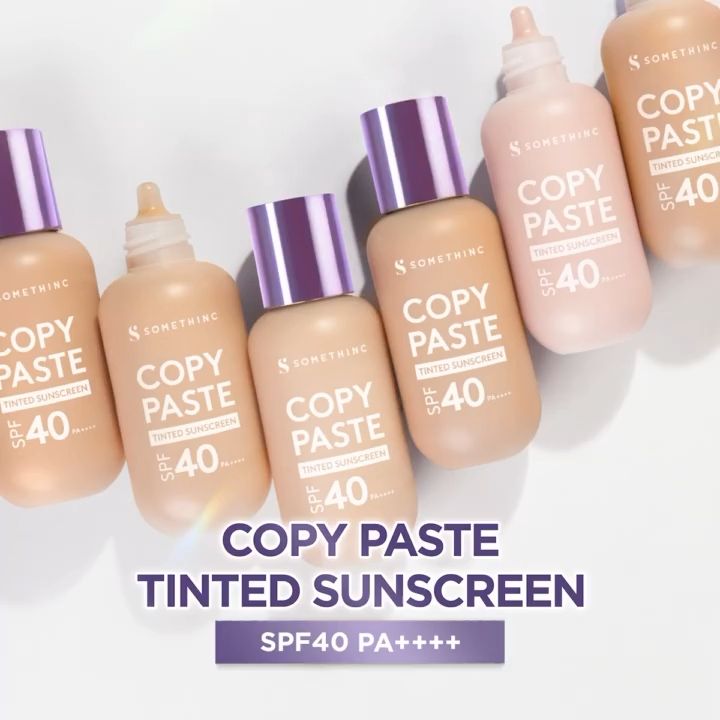SOMETHINC Copy Paste Tinted Sunscreen SPF 40 PA++++ - Skin Tint 50ml ...