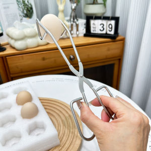 Thickened Stainless Steel Egg Turner Korean Style Bread Baking Steak BBQ Clamp Kitchen Anti-Scalding Tool for Cooking And Baking