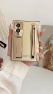 szhaiyu | For Samsung Galaxy Z Fold 8 Fold 8 Ultra Case With Pen Armor Shockproof Magnetic Kickstand 360 Full Protection Folding Case