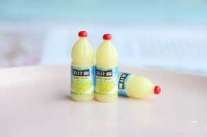 Miniature Realistic Juice Drink Model Toy Scene Props for Role-playing Games Childrens Home Life Simulation Decorations