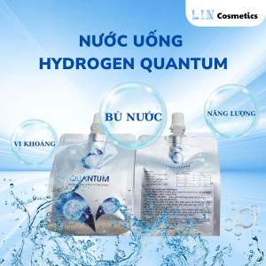 Nước uống ion kiềm Quantum bù khoáng điện giải giúp trung hòa lượng axit trong cơ thể bù nước nhanh đào thải độc tố chống oxy hoá 350ml/ túi